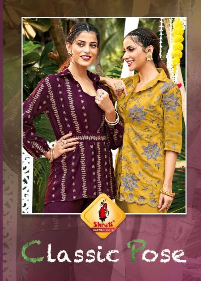 Shruti Classic Pose Exclusive Party Wear Co-Ord Set Collection Supplier