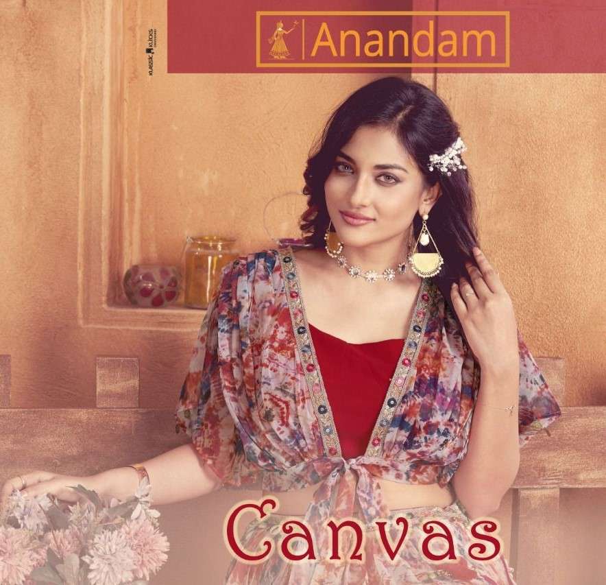 Anandam Canvas 2474 To 2477 Ready To Wear Traditional Dress Wholesaler