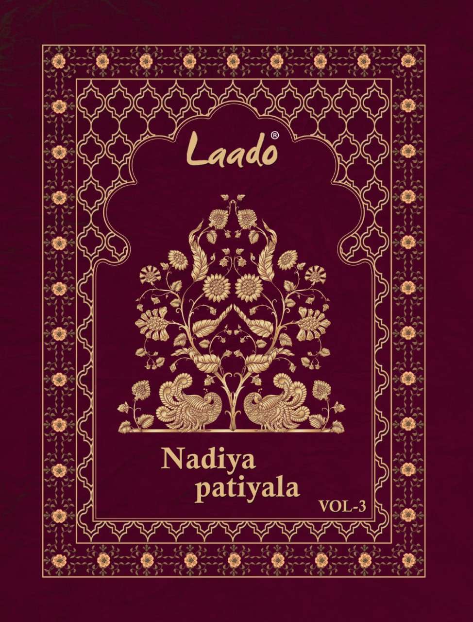 Laado Nadiya Patiyala Vol 3 Printed Cotton Dress Material Exporter New Catalog