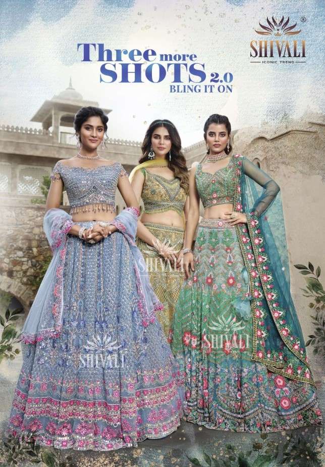 Shivali Three More Shots Vol 2 Bridal Wear Designer Lehenga Choli Wholesaler
