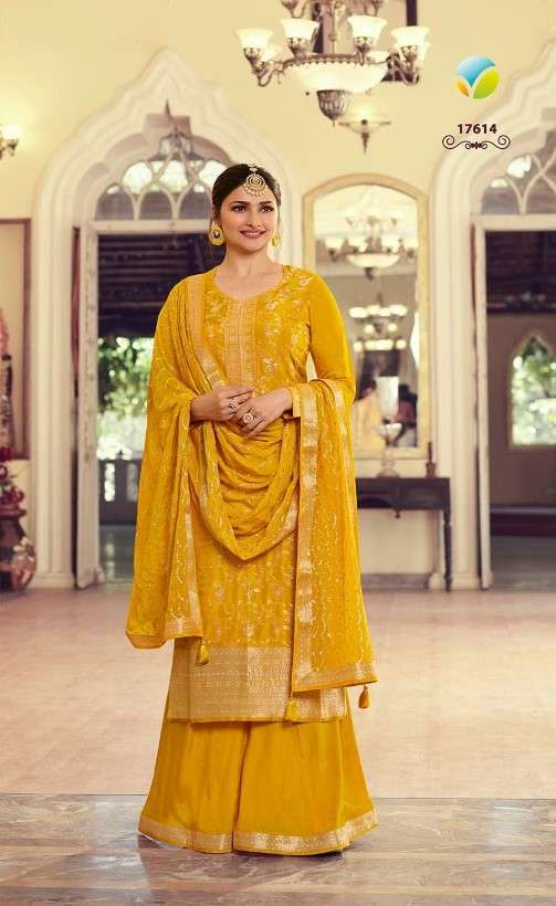 Vinay Fashion Kaseesh Sana Hitlist Dola jacquard Salwar suit Wholesaler