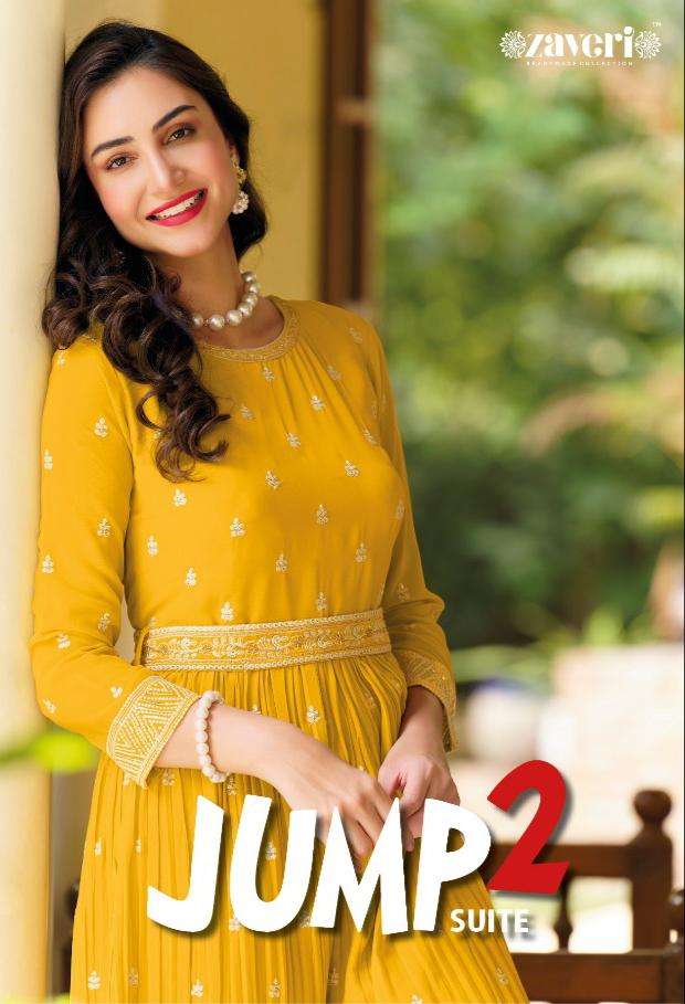 Zaveri Jump Suit Vol 2 Stylish Jump Suit Indo Western Collection Supplier