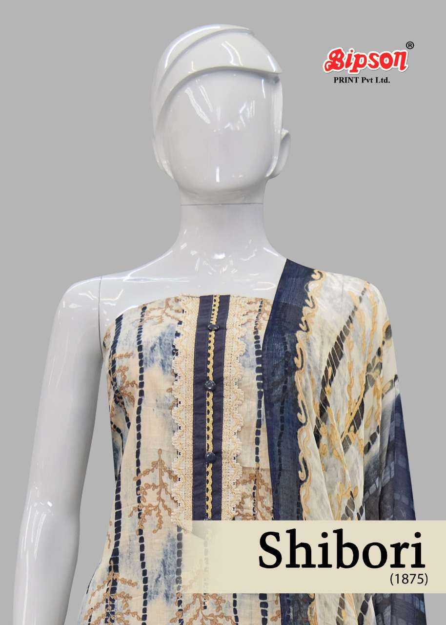 Bipson Shibori 1875 Premium Cambric Cotton Dress Material Dealer