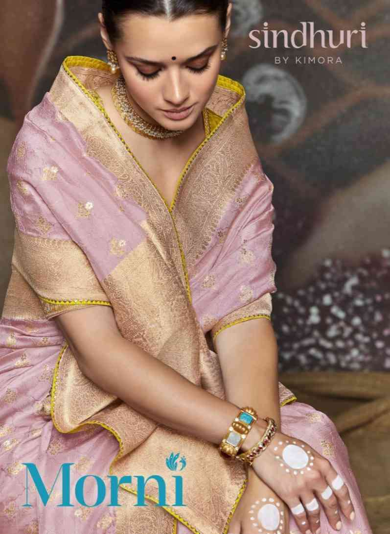 Kimora Sindhuri Morani 165 To 169 Banarasi Designs Partywear Silk Saree Exporter