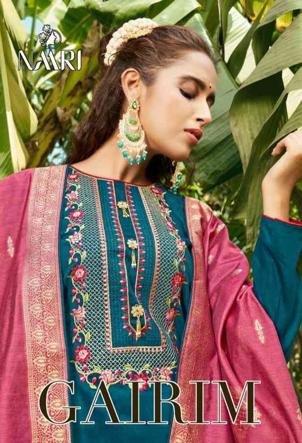 Naari Gairim Parampara Silk Festive Collection Salwar Suit Catalog Exporter