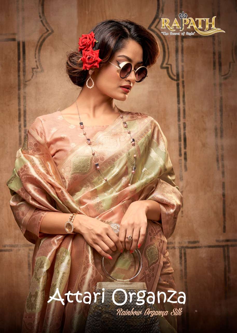 Rajpath Attari Organza 85001 To 85006 Party Wear Traditional Silk Saree Dealer