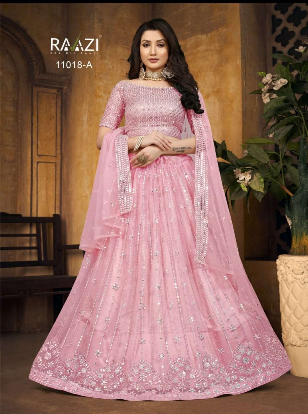 Rama Fashion Razzi 11018 Colors Designer Wedding Wear Lehenga Catalog Supplier