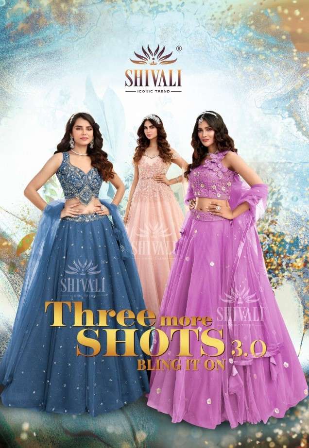 Shivali 3 More Shots Vol 3 Designer Readymade Crop Top New Collection