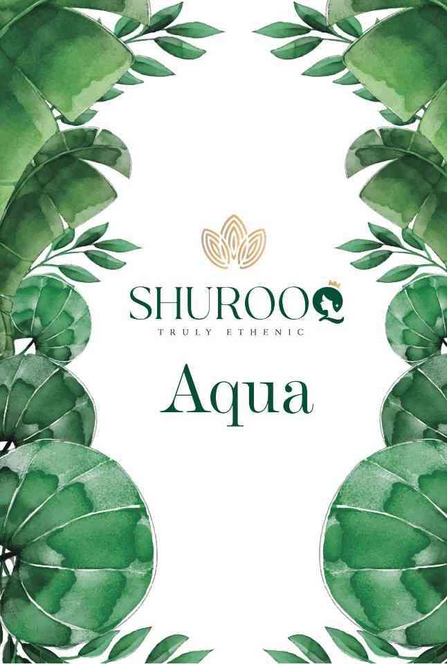 Shurooq Aqua Designer Dola Silk Salwar Suit Catalog Supplier