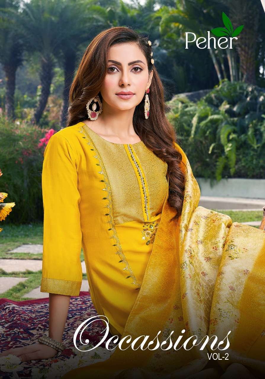 Vivils Occasion Vol 2 Exclusive Readymade Silk Suit Collection