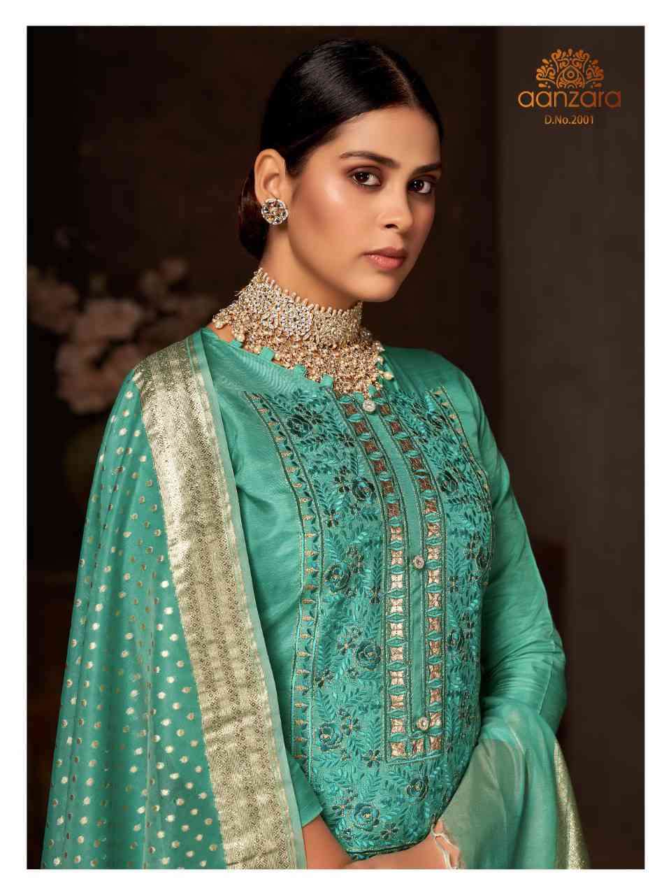 Acme Weaver Aanzara Raagsutra Exclusive Silk Salwar Suit Catalog Supplier