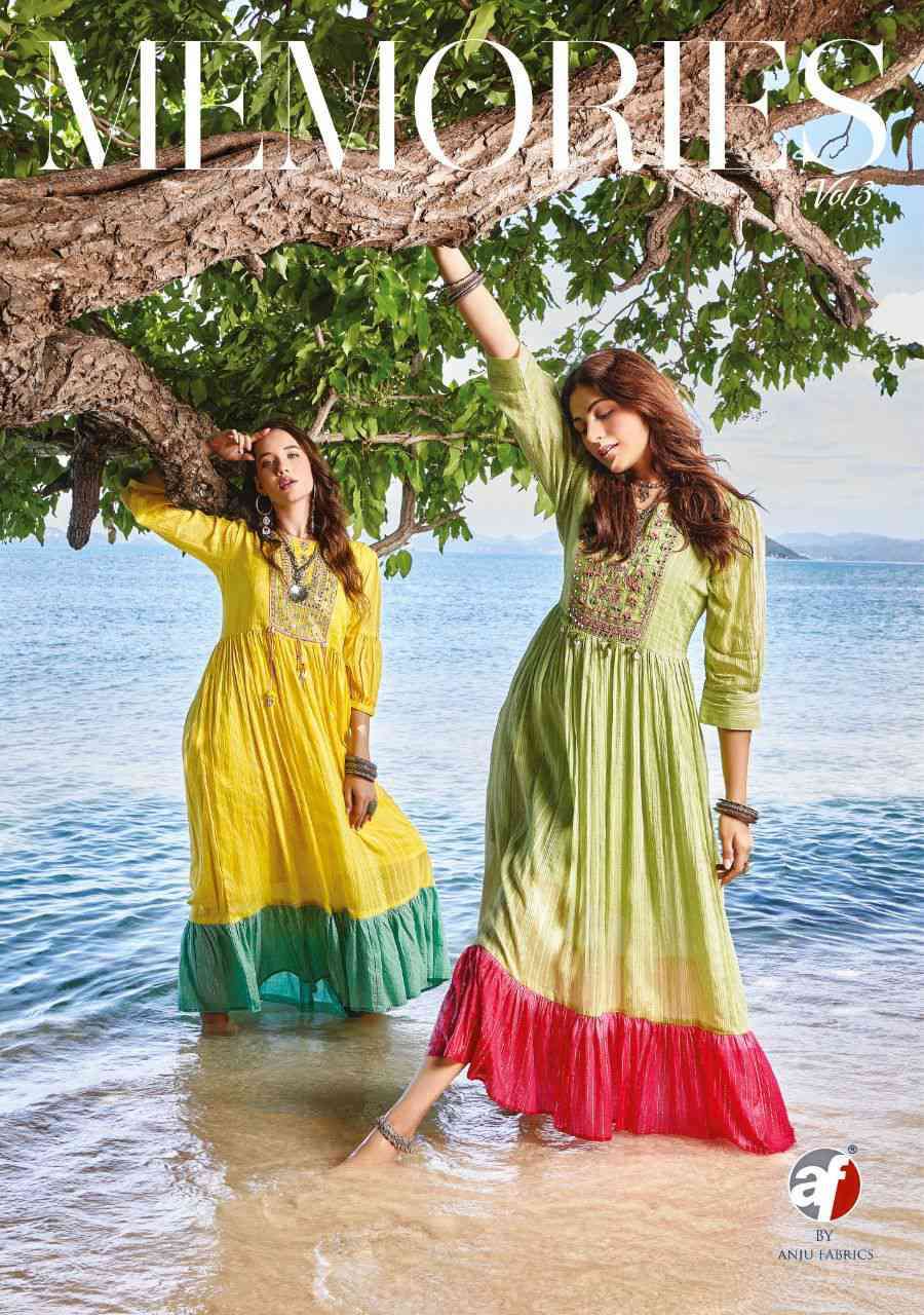 Af Stock Out Memories Vol 3 Designer Long Kurti Gown Online Supplier New Collection