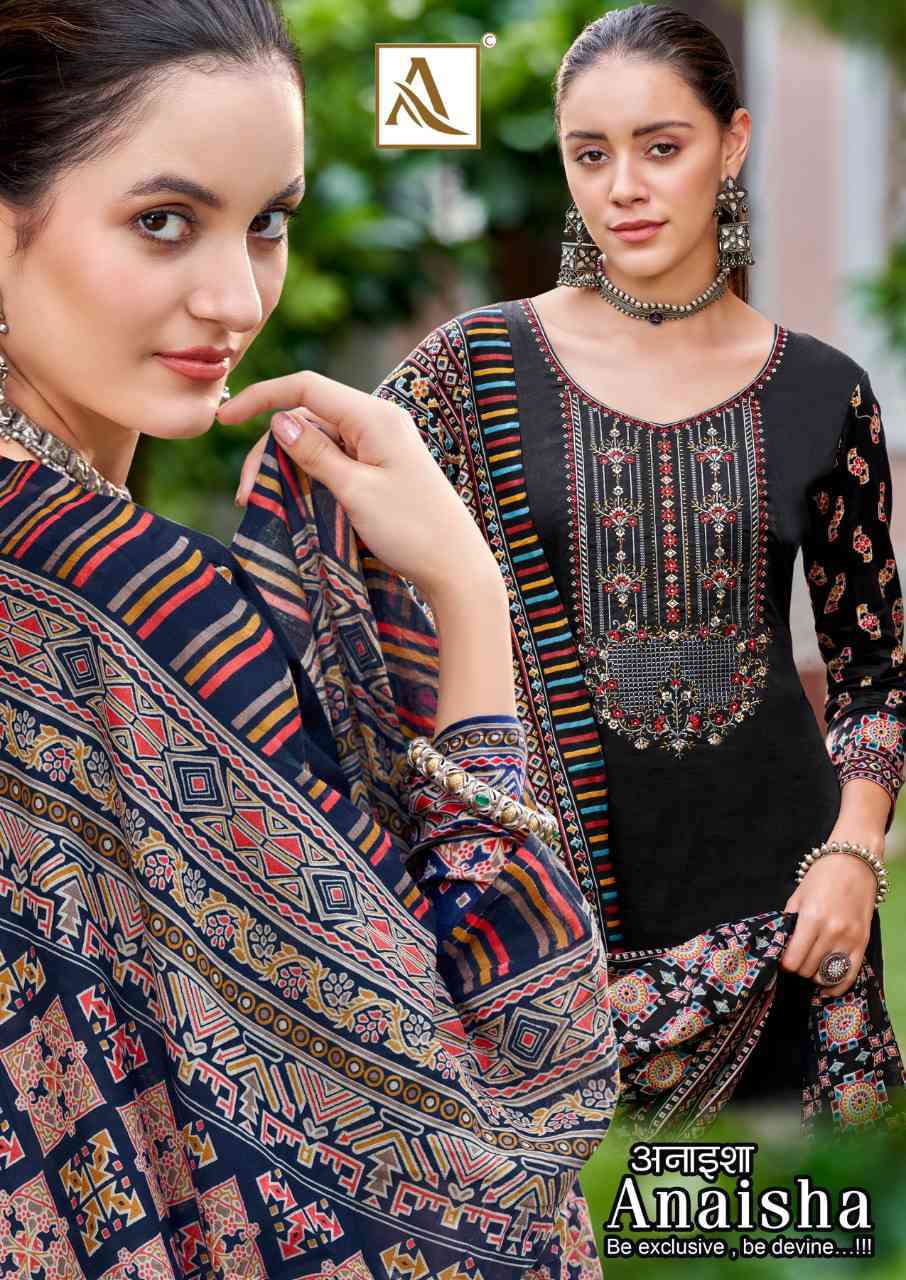 Alok Suit Anaisha Pure Jam Cotton Salwar Kameez Catalog Dealers