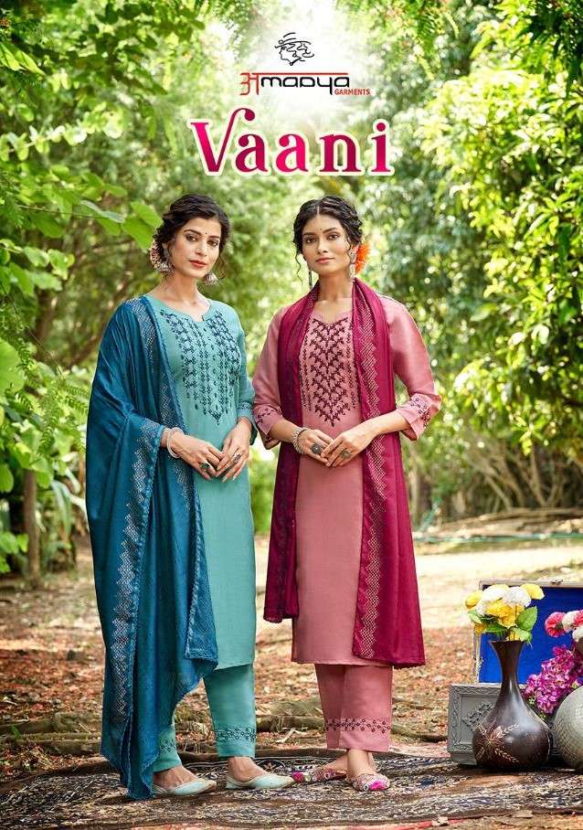 Amaaya Garments Vaani Fancy Exclusive readymade Suit Catalog Supplier