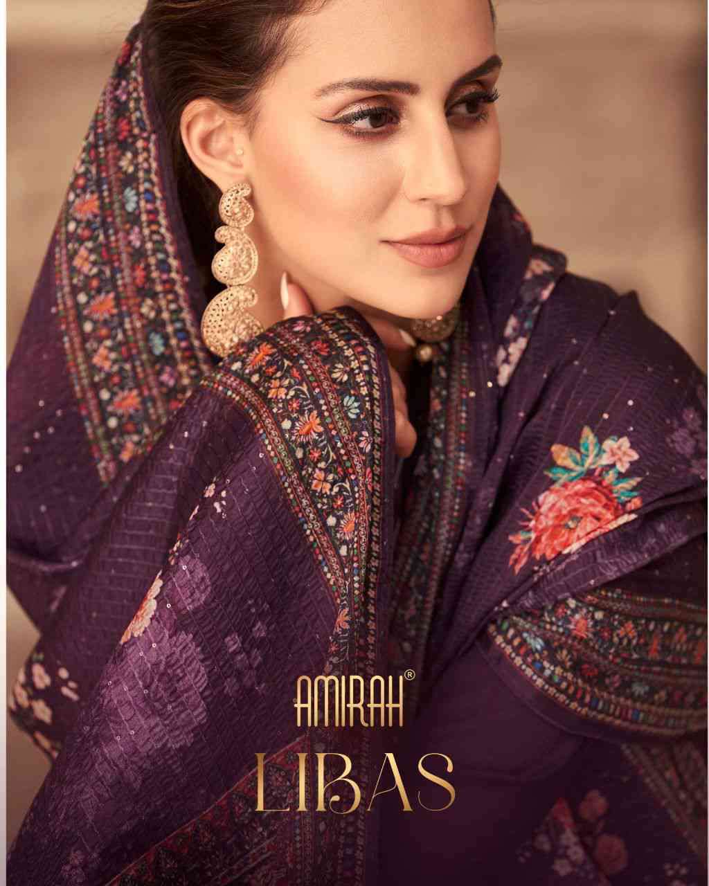 Amirah Libas Festive Collection Silk Salwar Suit Supplier New Collection
