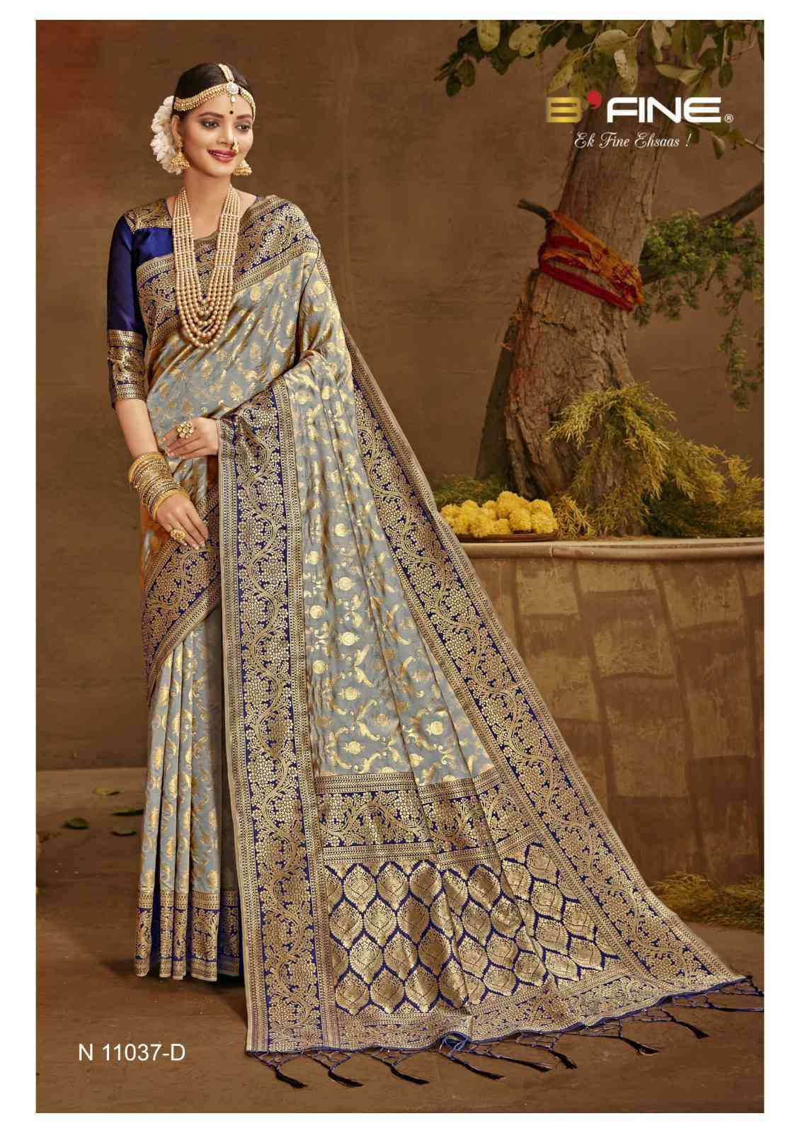 B Fine All Time Hit Vol 5 Heavy Designs Banarasi Saree Collection Dealers
