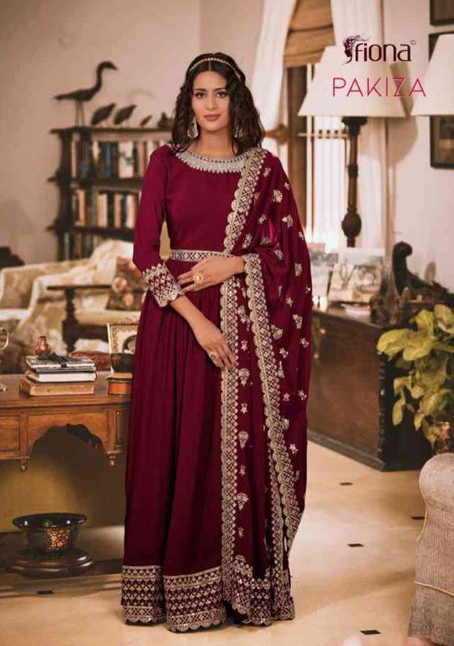 Fiona Pakiza Party Wear Designer Anarkali Gown New Collection Wholesaler
