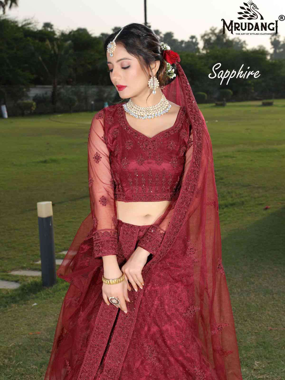 Mrudangi Sapphire 1040 To 1042 Wedding Collection Lehenga Choli Catalog Supplier