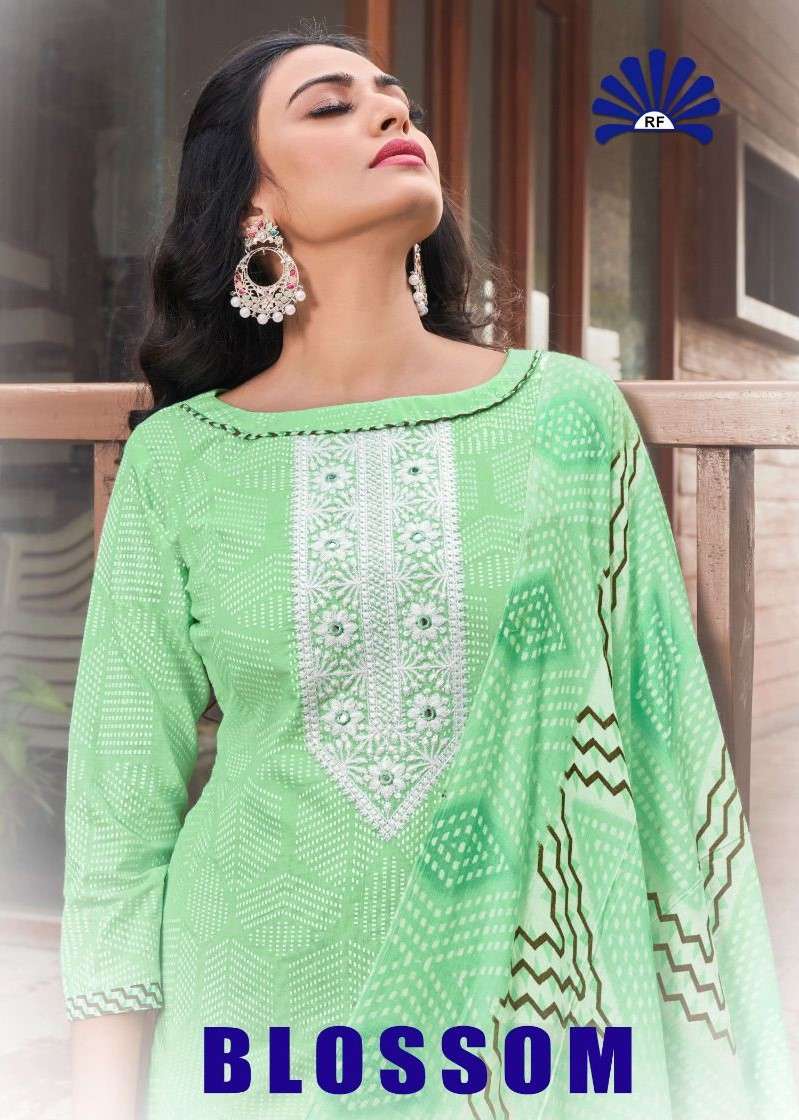 Radha Fab Blossom Exclusive Fancy Cotton Salwar Kameez Catalog Supplier
