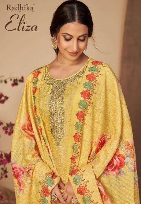 Radhika Azara Eliza Fancy Modal Silk Salwar Suit Catalog Dealer