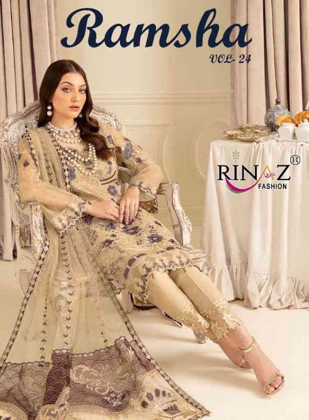 Rinaz Fashion Ramsha Vol 24 Stylish Pakistani Dress New Collection Supplier