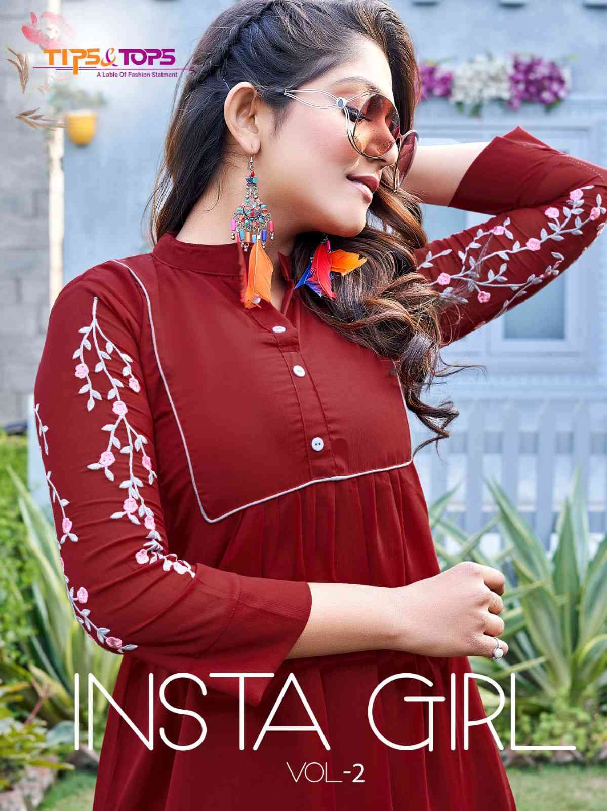 Tips And Tops Insta Girl Vol 2 Stylish Western Wear Short Tops Catalog Exporter