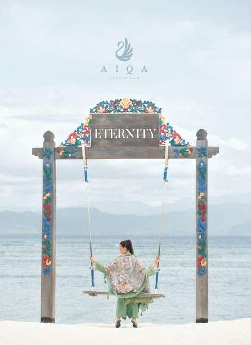 Aiqa Eternity Designer Russian Silk Salwar Suit Catalog Dealer