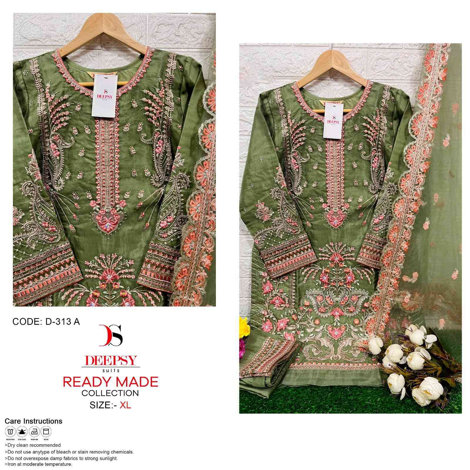 Deepsy D 313 Colors Readymade Pakistani New Collection Supplier