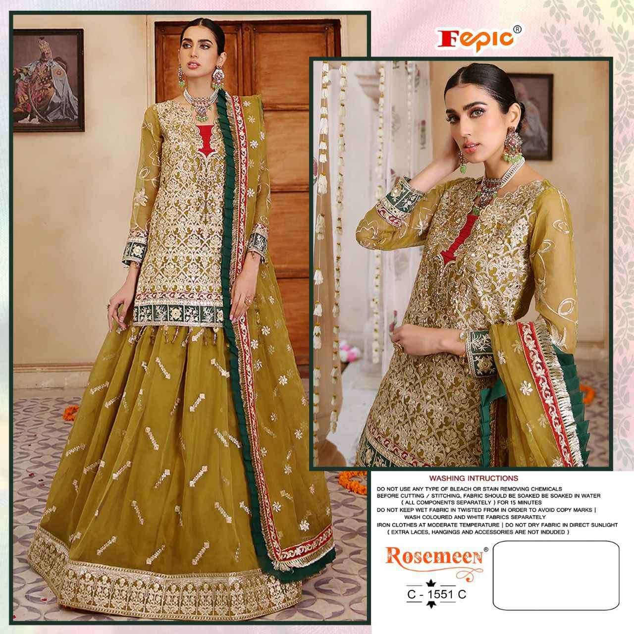 Fepic C 1551 Pakistani New Colors Suit Collection