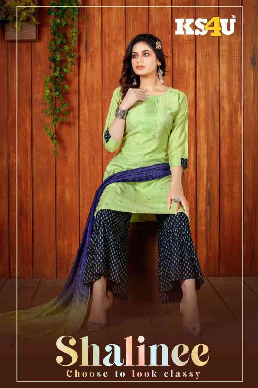KS4U Shalinee Festive Wear Sharara Dress Wholesaler New Collection