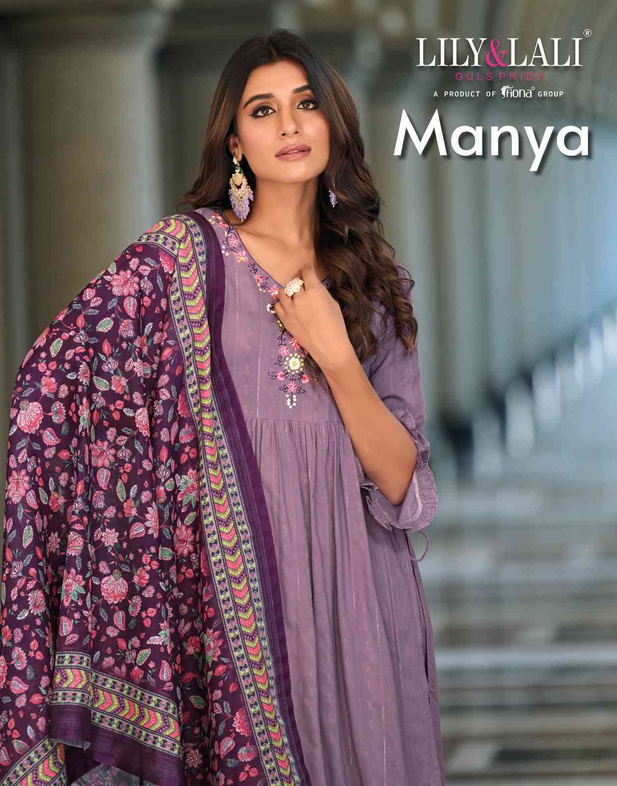 Lily And Lali Manya Premium Rayon Nayra Cut 3 Piece Collection Dealers