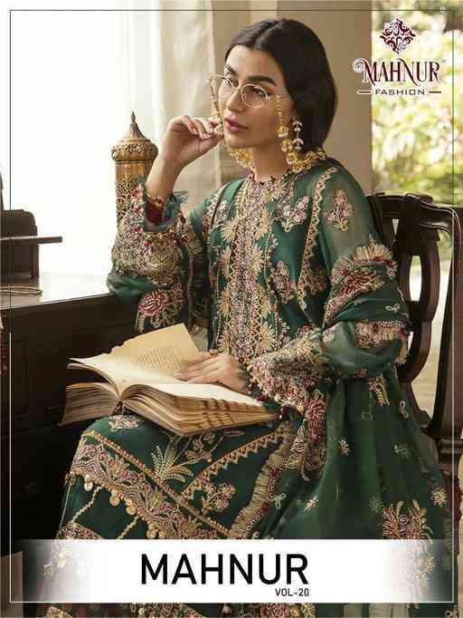 Mahnur Fashion Mahnur Vol 20 Designer Pakistani Suit Catalog Dealers
