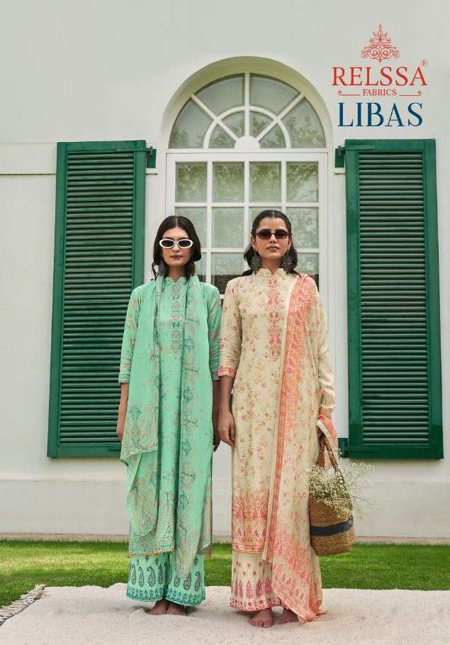 Relssa Libas Exclusive Muslin Silk Salwar Suit Catalog Wholesale Dealer