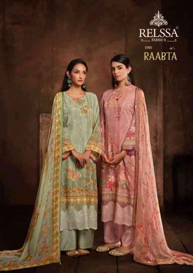 Relssa Raabta Exclusive handwork Silk Salwar Suit Catalog Supplier