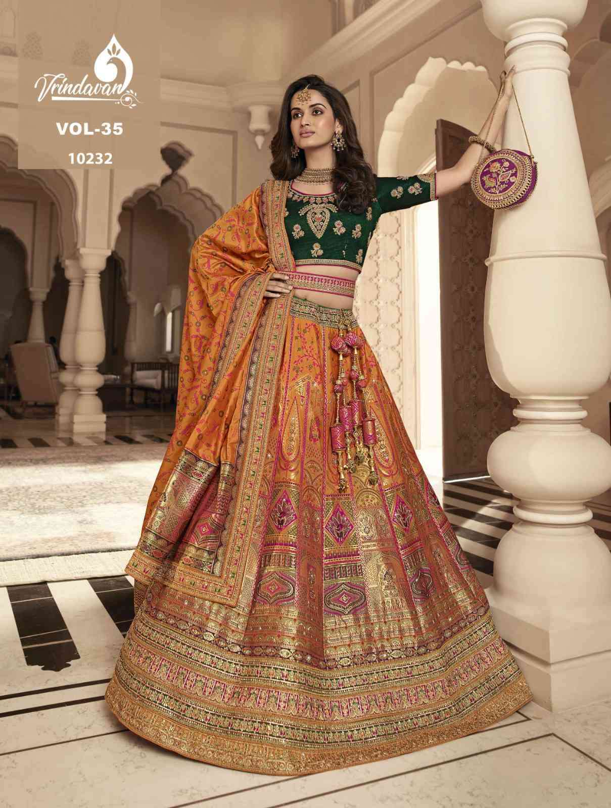 Royal Designer Vrindavan Vol 35 Designer Lehenga Choli Bridal collection