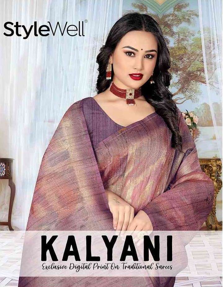 Stylewell Kalyani Digital Print Festive Collection Saree Catalog Wholesaler