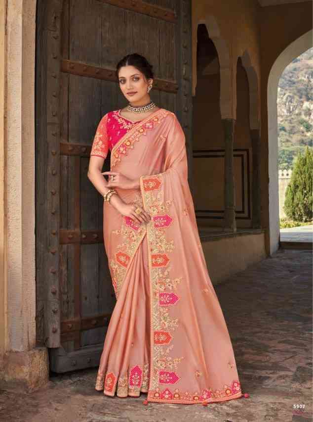 Tathastu Anaara 5901 to 5912 Sereis Exclusive Designer Silk Saree Designs