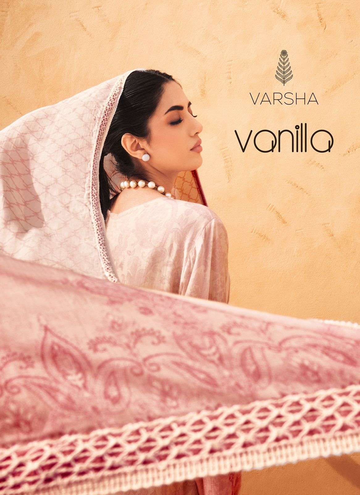 Varsha Vanilla Viscose Muslin Designer Salwar Kameez Dealer