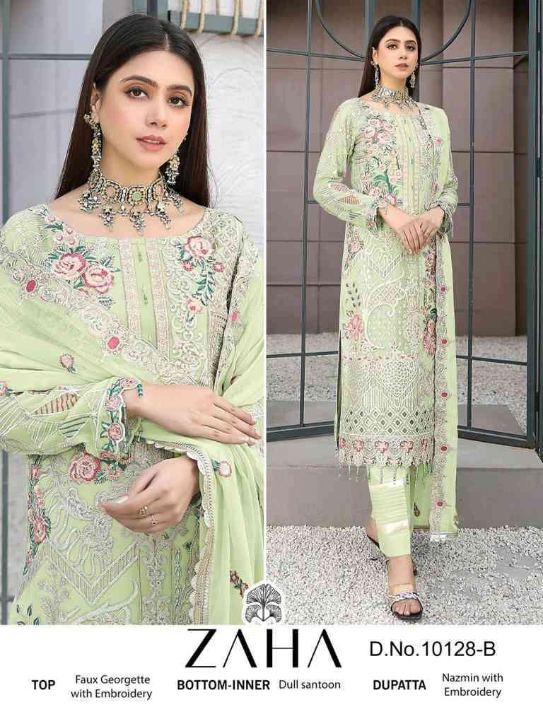 Zaha Haniya Vol 1 10128 B Pakistani Suit Designer Collection