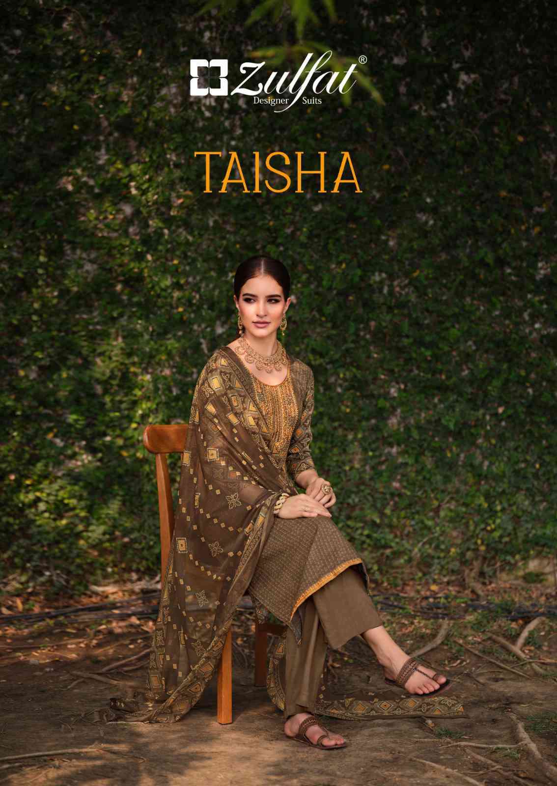 Zulfat Taisha Fancy Exclusive Rayon Salwar Suit Catalog Supplier