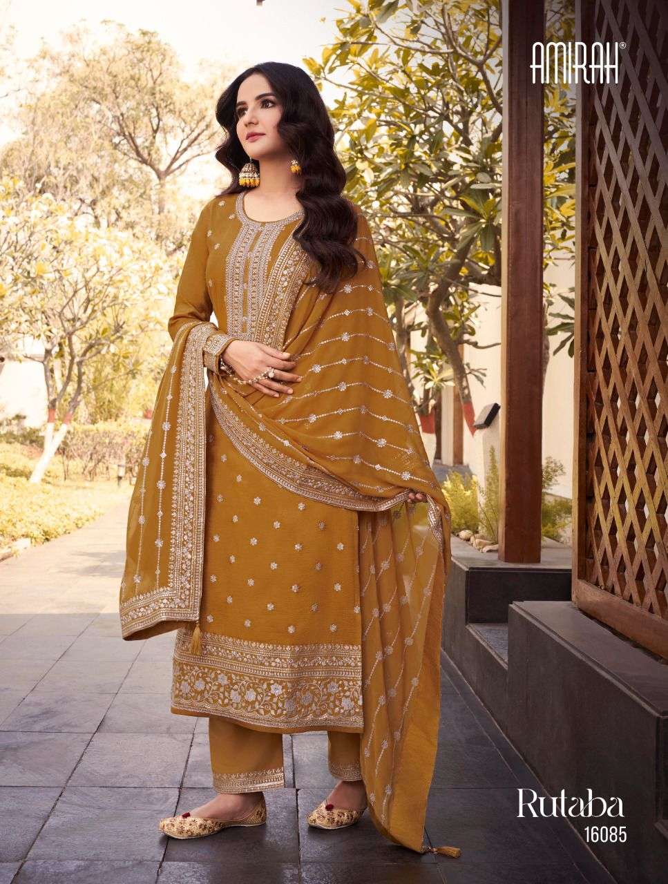 Amirah 16085 Exclusive Festive Wear Salwar Suit Supplier 