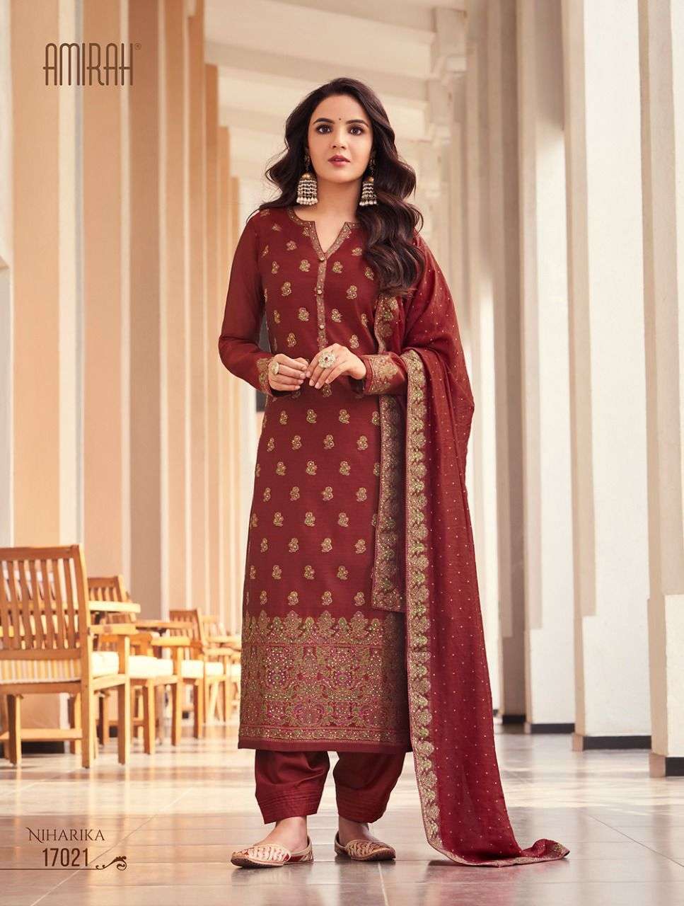 Amirah 17021 Exclusive Fancy Designer Salwar Suit Collection