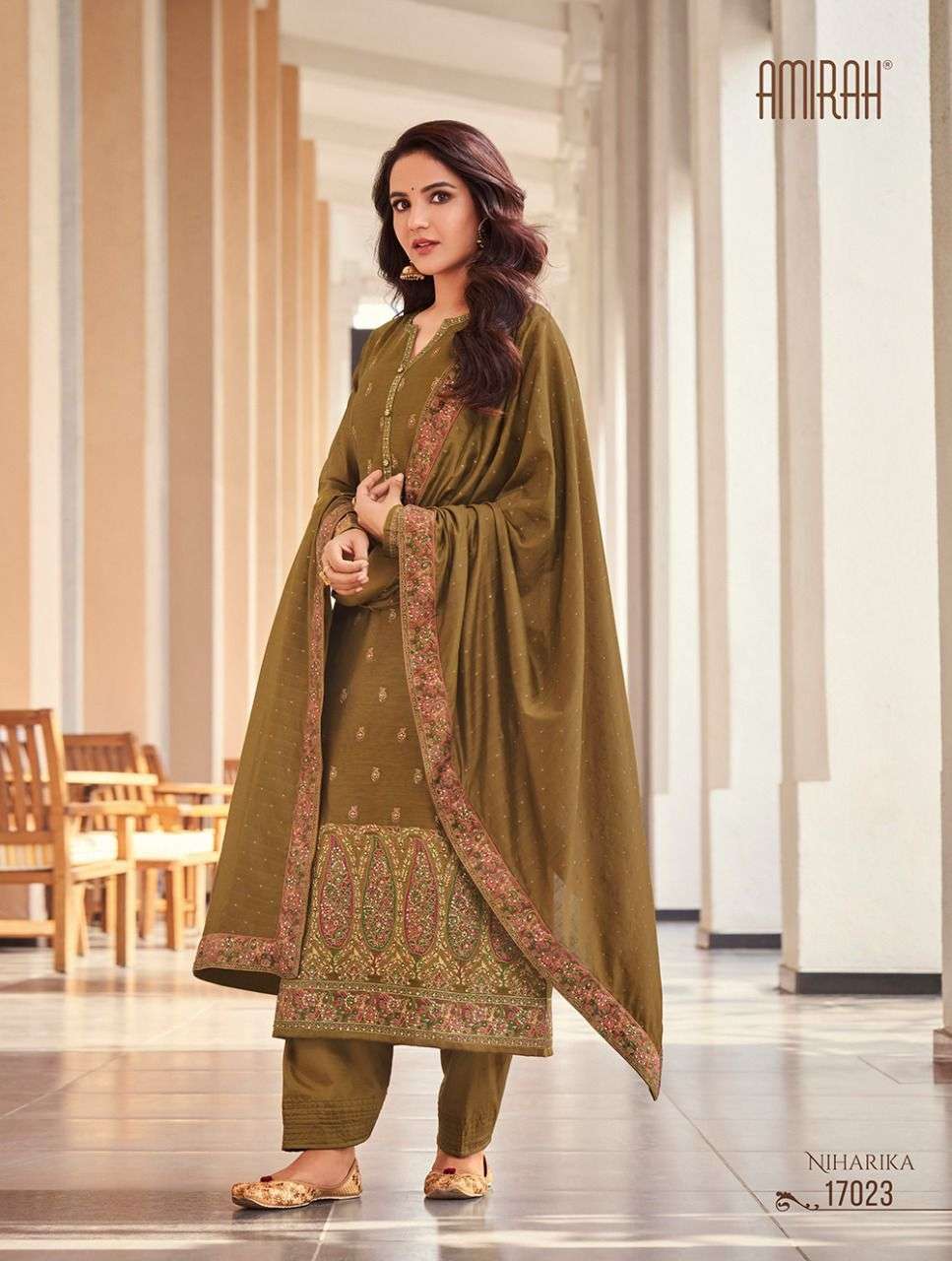 Amirah 17023 Party Wear Style Designer Salwar Suit Supplier