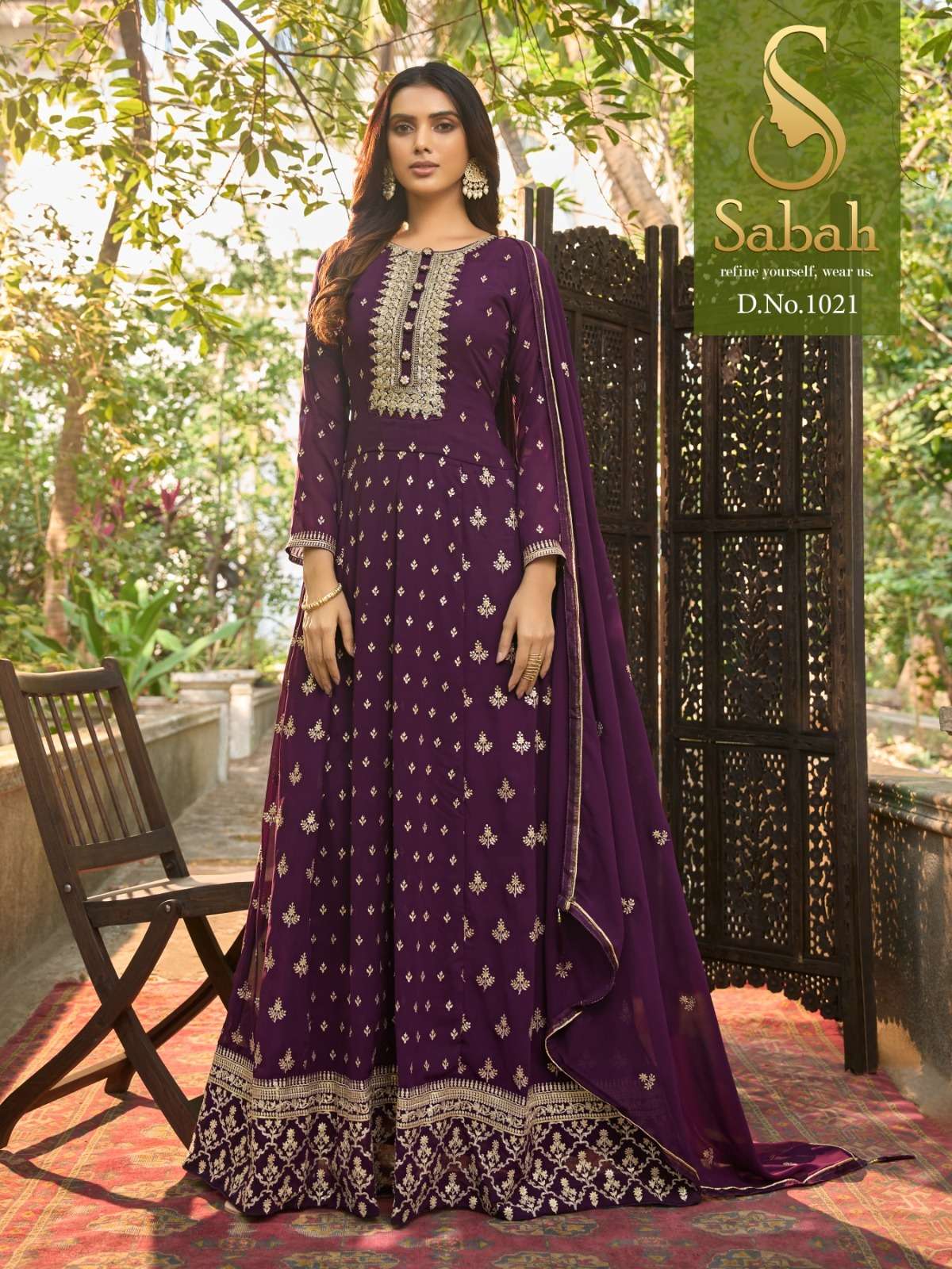 Fk Fashion Sabah Zaina 1021 Fancy Designer Suit Collection