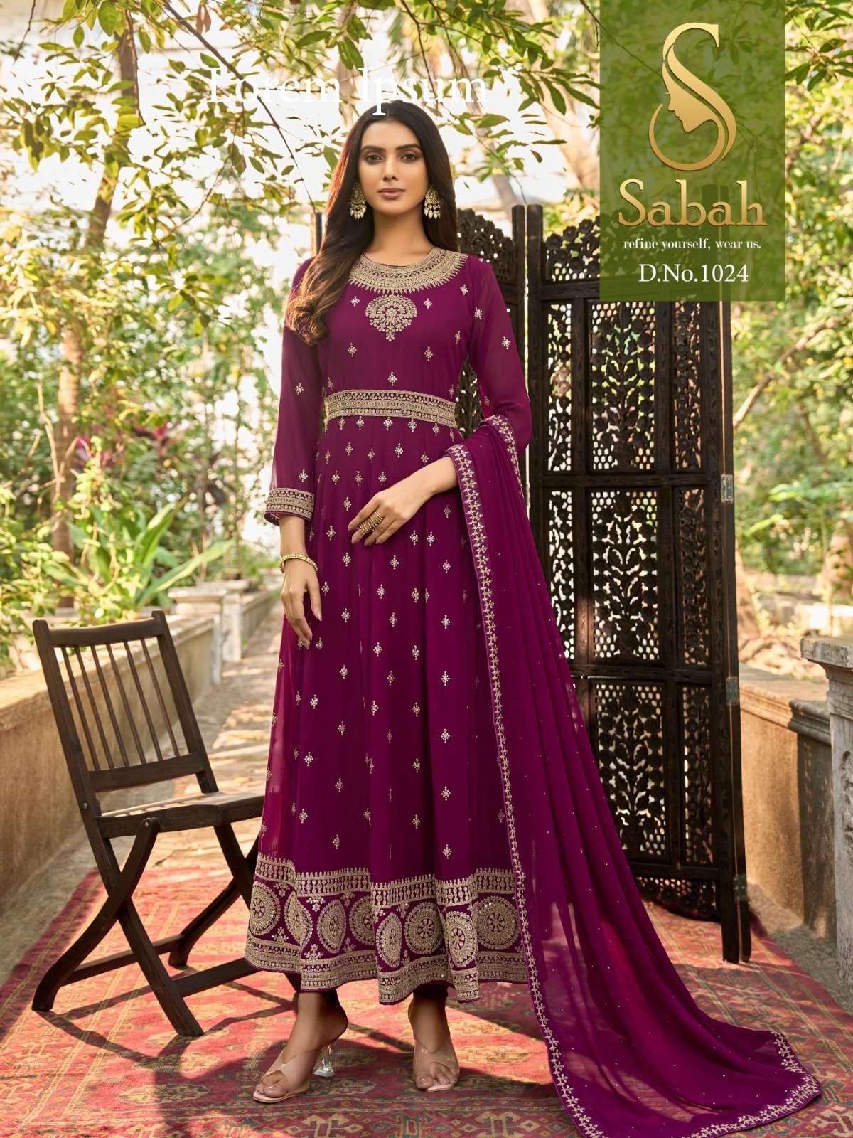 Fk Fashion Sabah Zaina 1024 Fancy Pakistani Suit Supplier