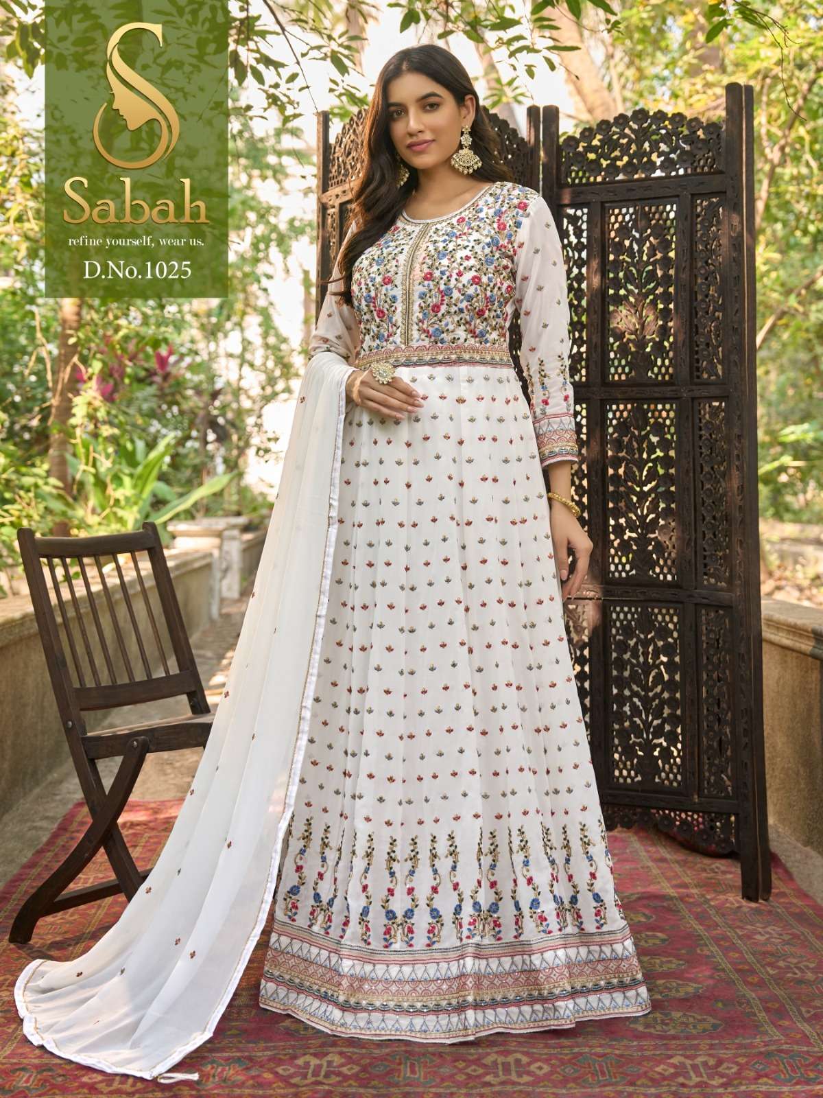 Fk Fashion Sabah zaina 1025 Pakistani Fancy designer Suit Collection