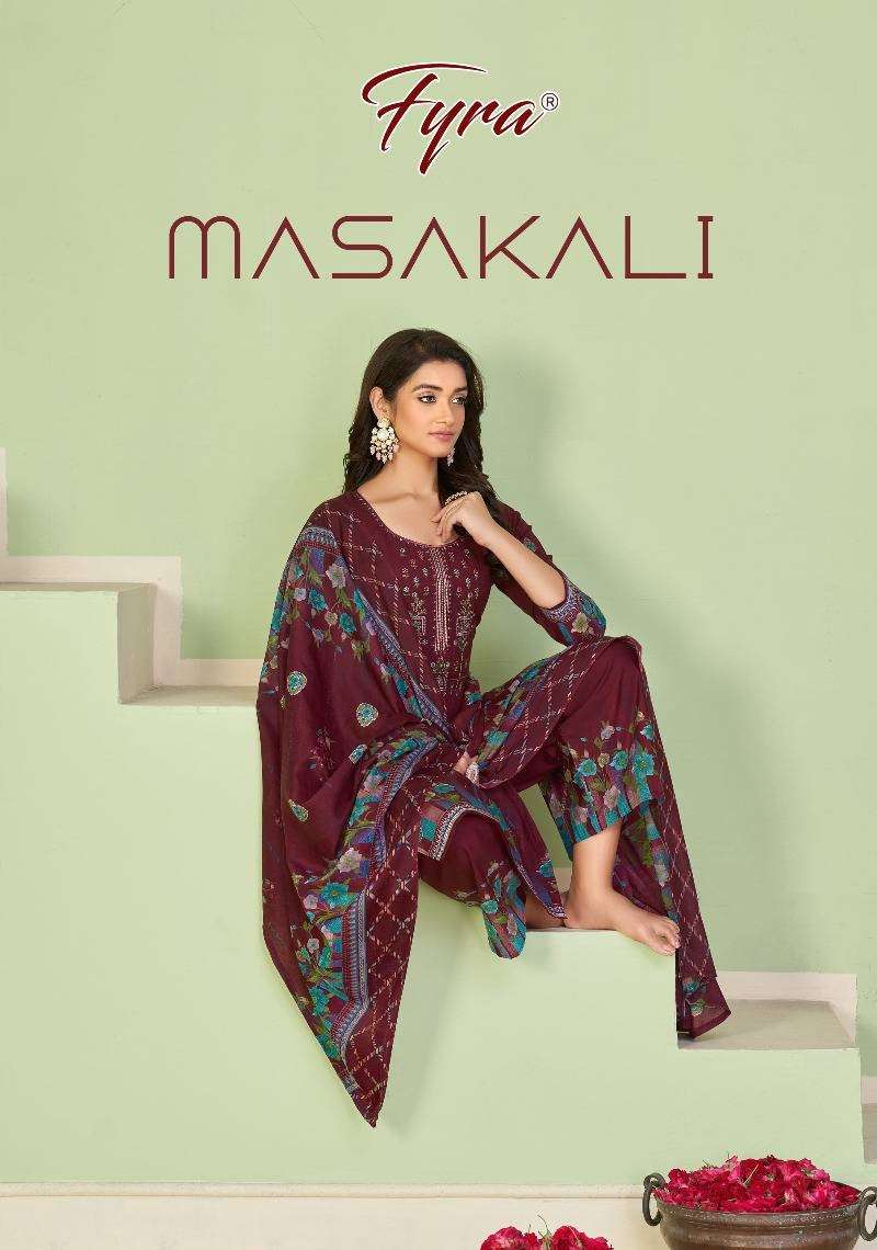 Fyra Masakali Fancy Kashmiri Print Soft Cotton Dress Material Catalog Wholesaler