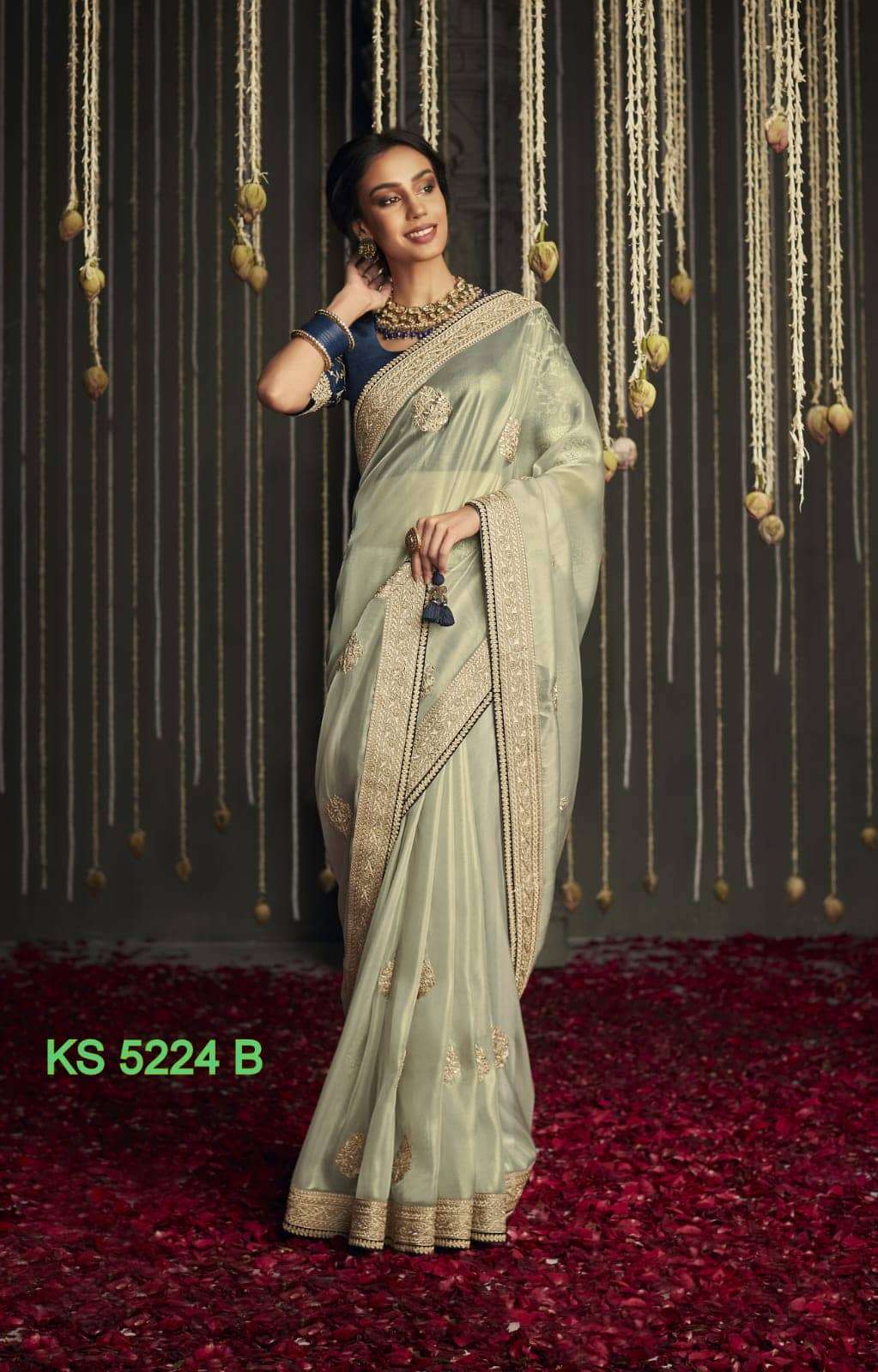 Kimora 5224 B Kajal Hits Designer Saree Wholasaler