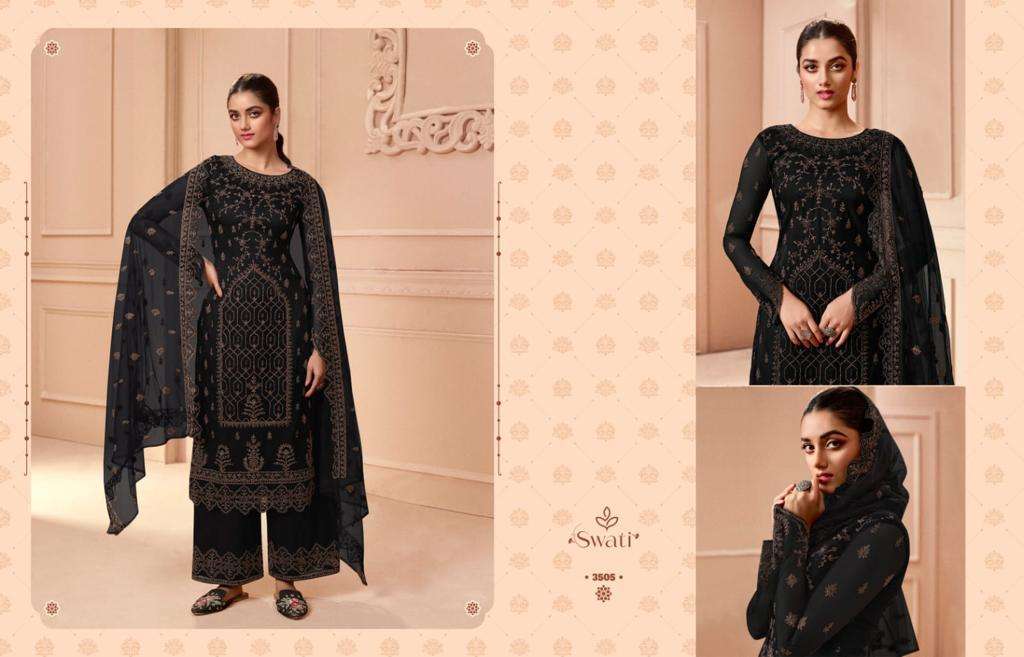 Swagat Swati 3505 Party Wear Style Designer Suit Collection