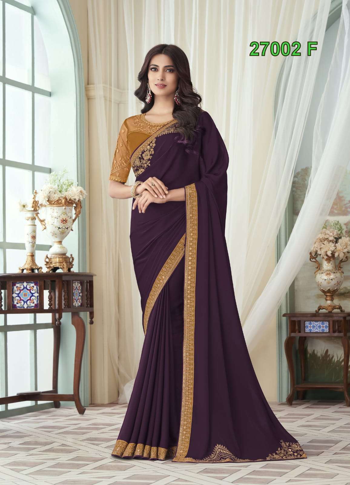 TFH 27002 F Designer Party Wear Saree Collection